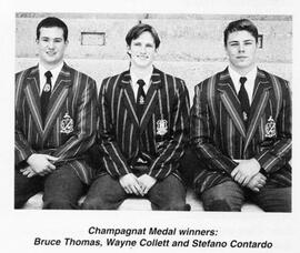 1998 Champagnat Medal Winners
