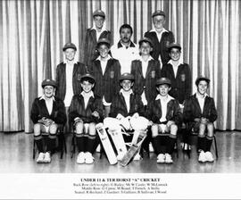 1989 Under 11 & Ter Horst A Cricket Teams
