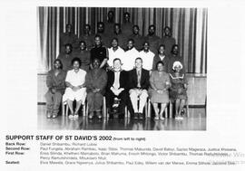2002 St David's Support Staff