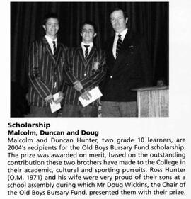 2004 MOBS Scholarships