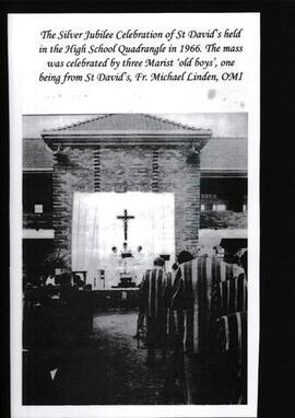 1966 St David's Jubilee Mass held in the quadrangle