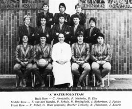 1981 Water Polo Team