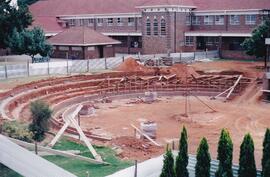 1999 Amphitheatre under construction