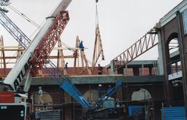 1999  Champagnat Hall under construction