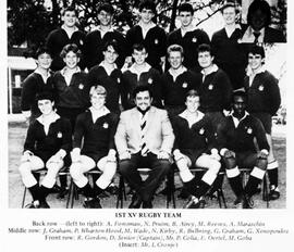 1983 Rugby First XV