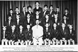 1987 A Swimming Team Junior School