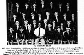 1983 Junior School A Swimming Team