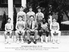 1991 Senior Basketball Team