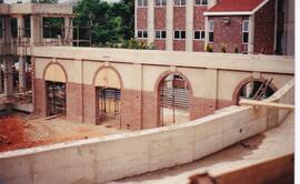 1999  Champagnat Hall under construction