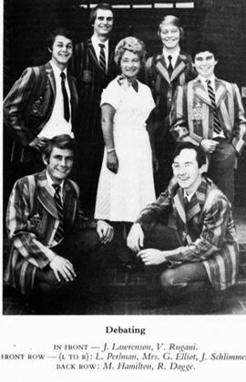1976 Debating Team