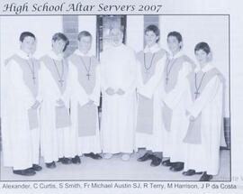 2007 High School Altar Servers