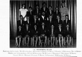 1991 Prep Swimming Team