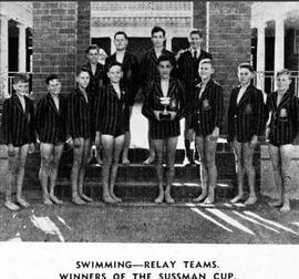 1947 Swimming Relay Teams