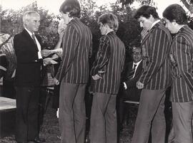 1975 Annual Prize Giving with Mr Slaven