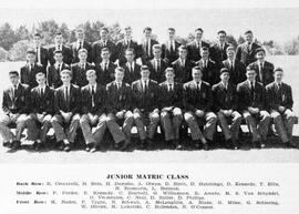 1959  Junior Matric Class