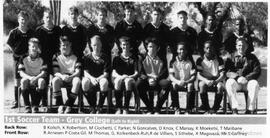 2003 1st Soccer Team - Grey College