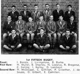 1953 Rugby First XV