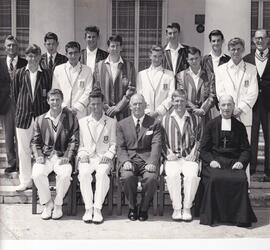1963 SA Cricket Marist IX at St Joseph's