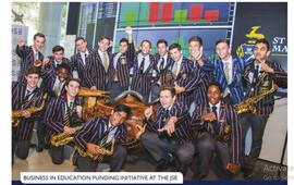 2016 Business in Education Funding Initiative at the JSE