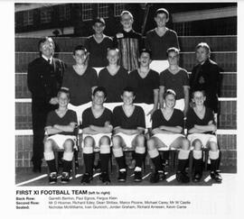 2001 First XI Football Team