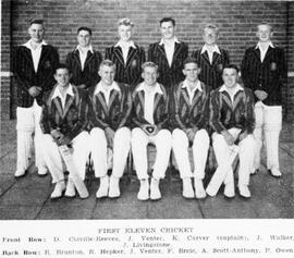 1954 Cricket 1st XI