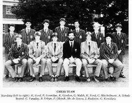 1982 Chess Team