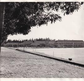 1953 View of the school taken from a corner of the Urban field.