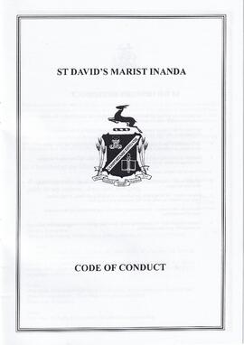 2005 St David's Marist Inanda. Code of Conduct