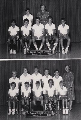 1985 Prep Tennis teams