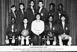 1987 Junior Basketball Team