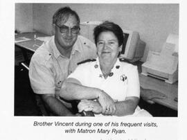 2002 Brother Vincent with Sister Mary Ryan