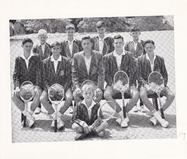 1963 College Championship Winners - Tennis