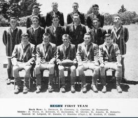 1959 Rugby First XV