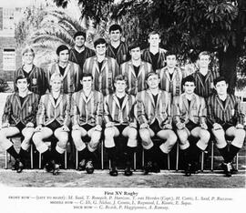 1972 Rugby First XV