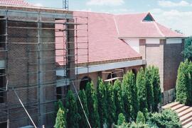 1999 Champagnat Hall under construction