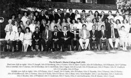 1993 St David's Marist College Staff
