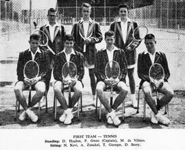 1957 Tennis First Team