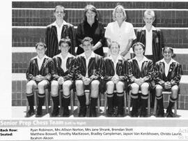 2004 Senior Prep Chess Team
