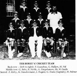 1984 Ter Horst A Cricket Team