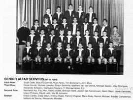 2001 Senior Altar Servers