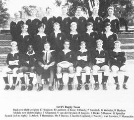 1992 Rugby First XV