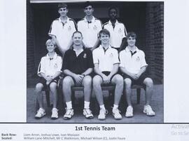 2011 1st Tennis Team