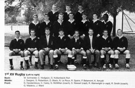 2002 Rugby First XV