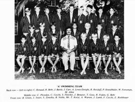 1982 A Swimming Team Junior School