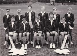 1957 U/13 Cricket team