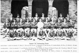 1970 Senior A Swimming Team