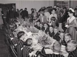 1950 Prep School Function - assumed to be Grade 7 leaving lunch