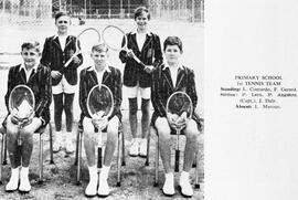 1957 Primary School First Tennis Team
